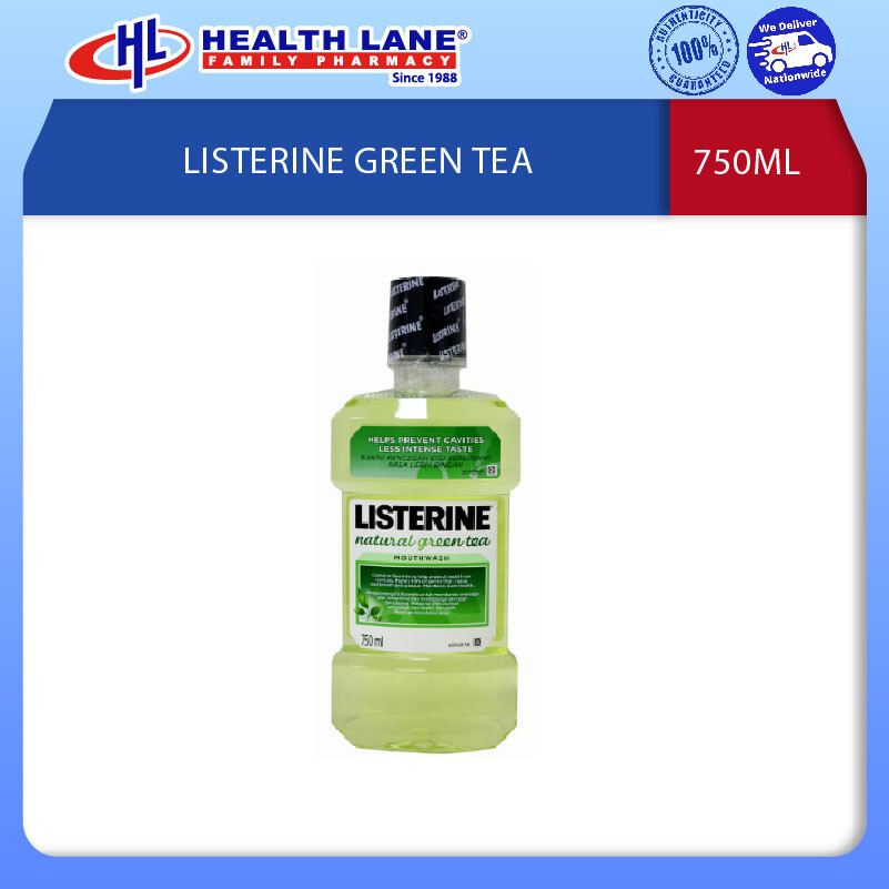 LISTERINE GREEN TEH (750ML)